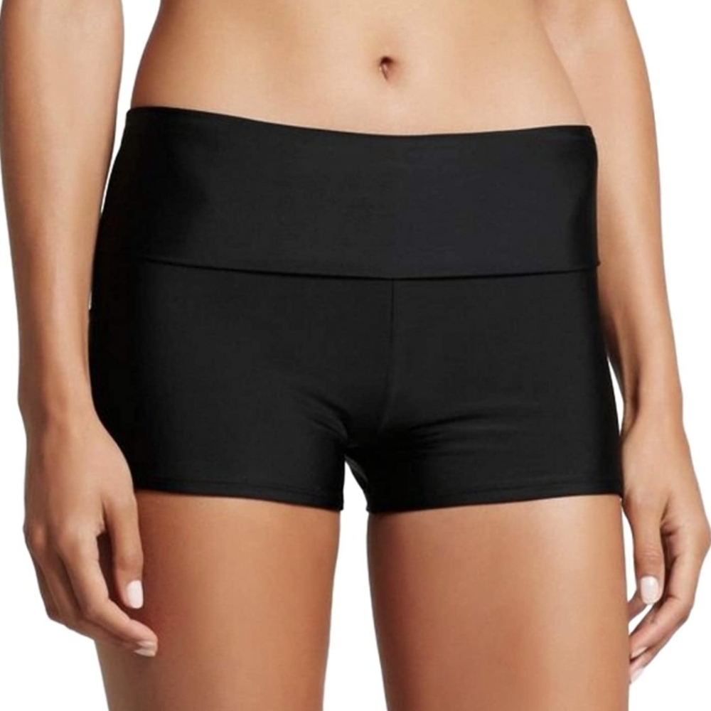 NWT Merona Fold Over Boy Short Bathing Suit Bottom